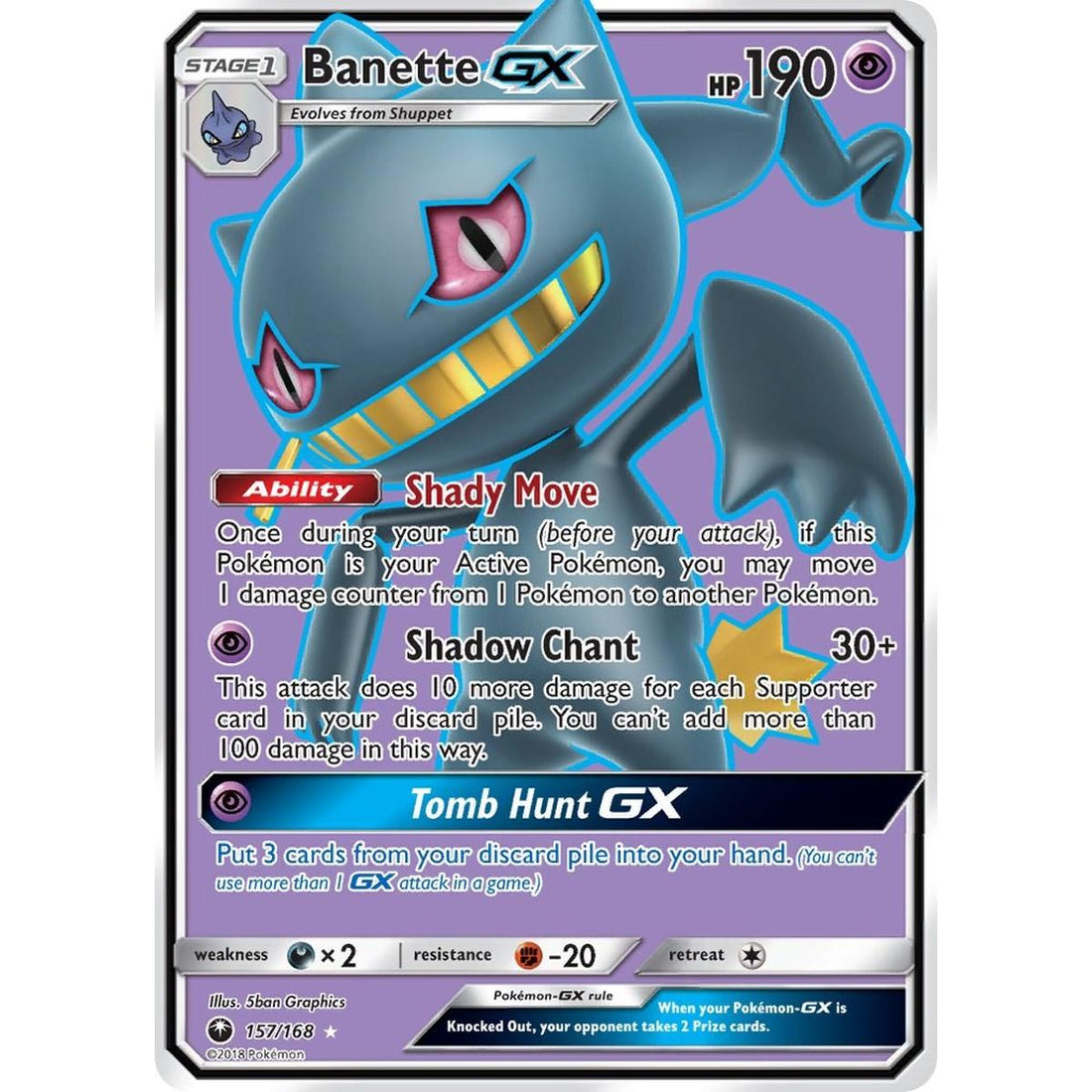 Banette GX (Full Art)