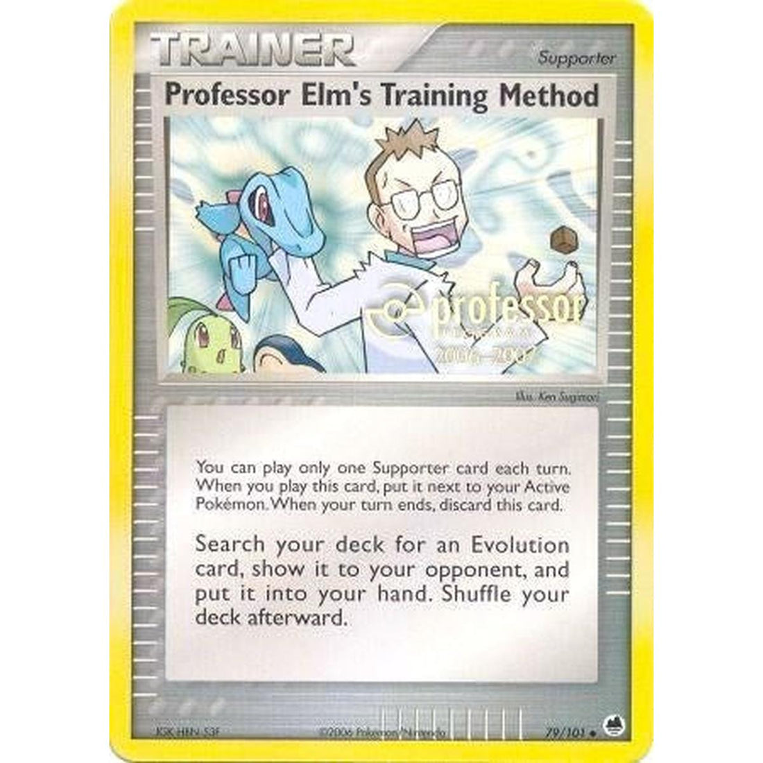Professor Elm's Training Method (2006-2007)