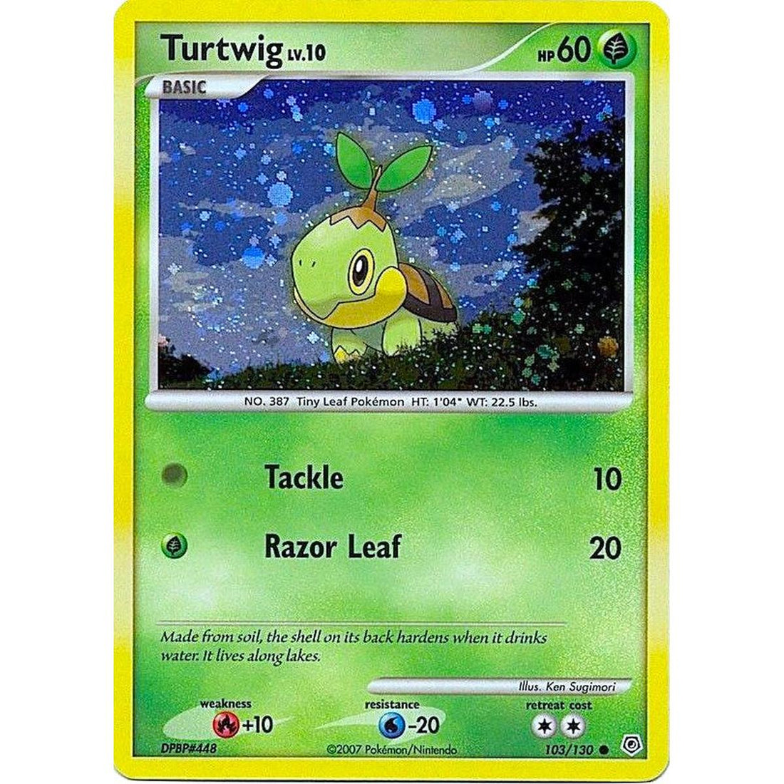 Turtwig - 103/130 (Cosmos Holofoil)