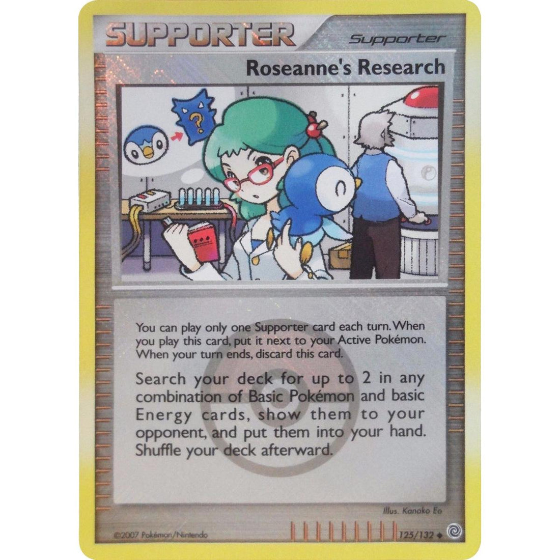 Roseanne's Research - 125/132 (League Promo)