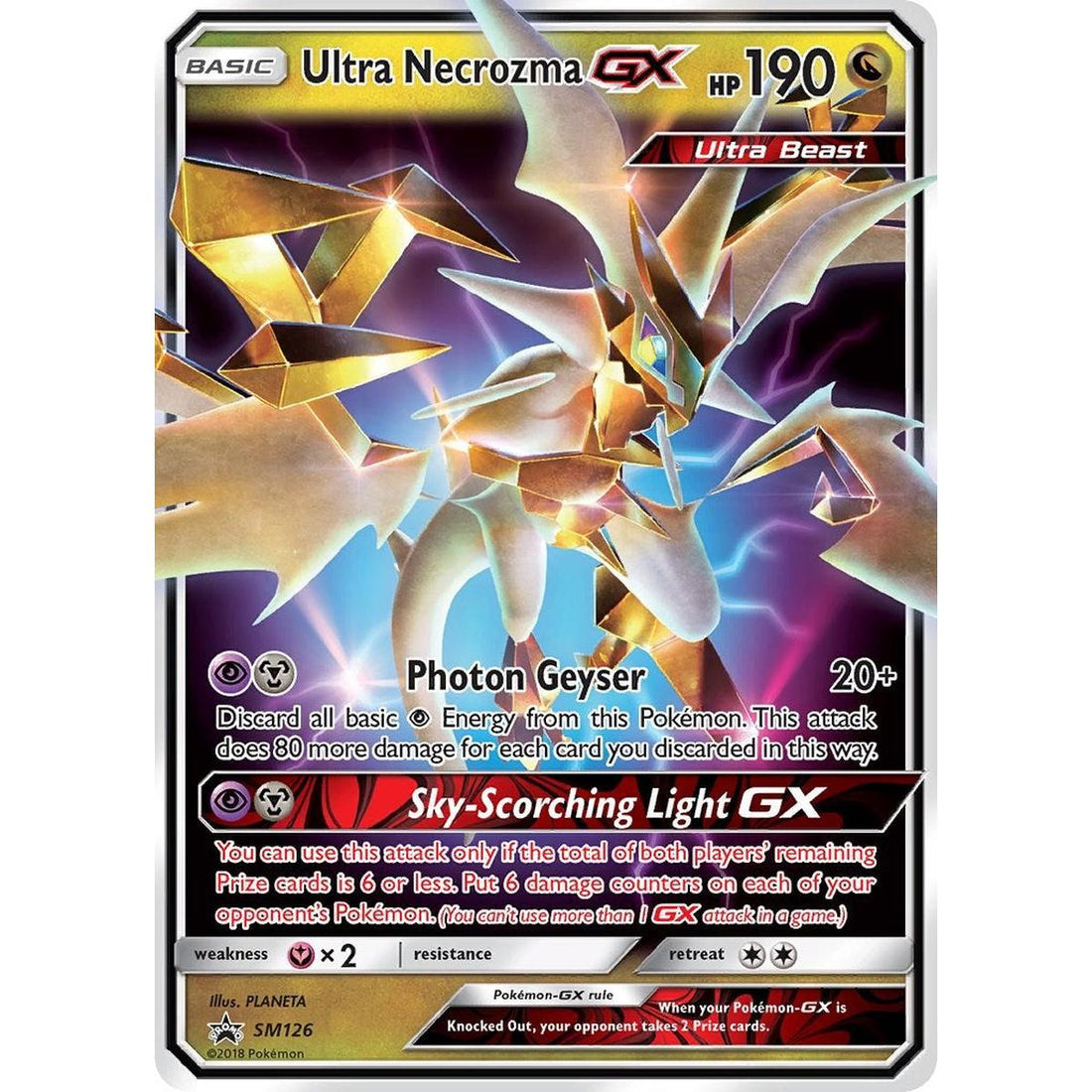 Ultra Necrozma GX - SM126
