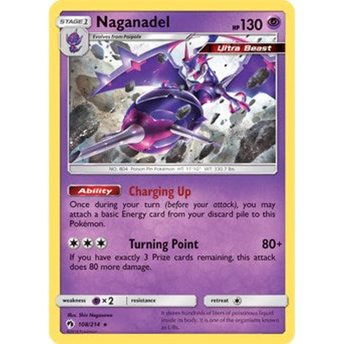 Naganadel - 108/214 (SM Lost Thunder)