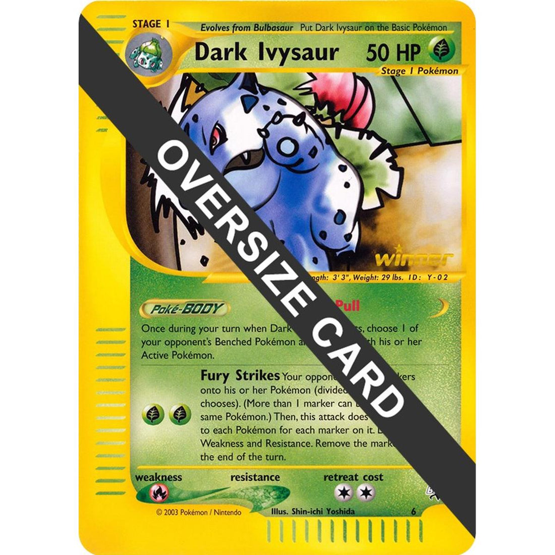 Dark Ivysaur - 6 (Best of Game 6 Promo)