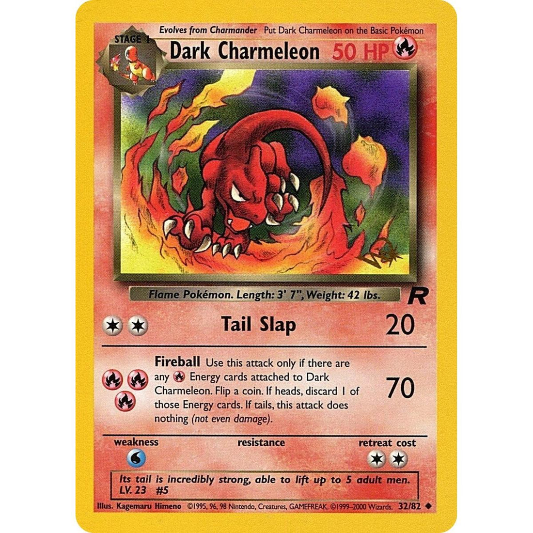 Dark Charmeleon [W Stamped]