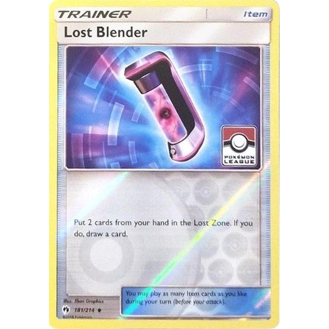 Lost Blender - 181/214 (Pokemon League)