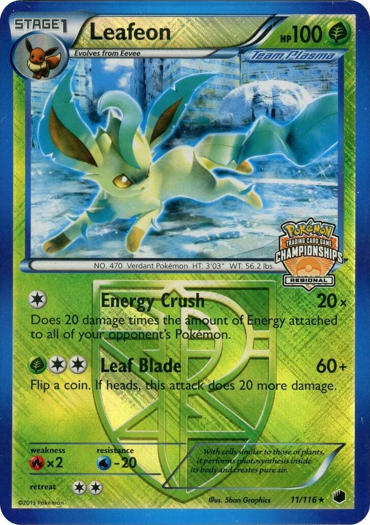 Leafeon - 11/116 (Regional Championship Promo)