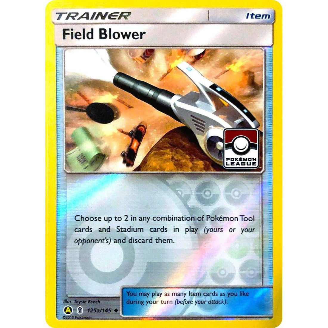 Field Blower - 125a/145 (Pokemon League)