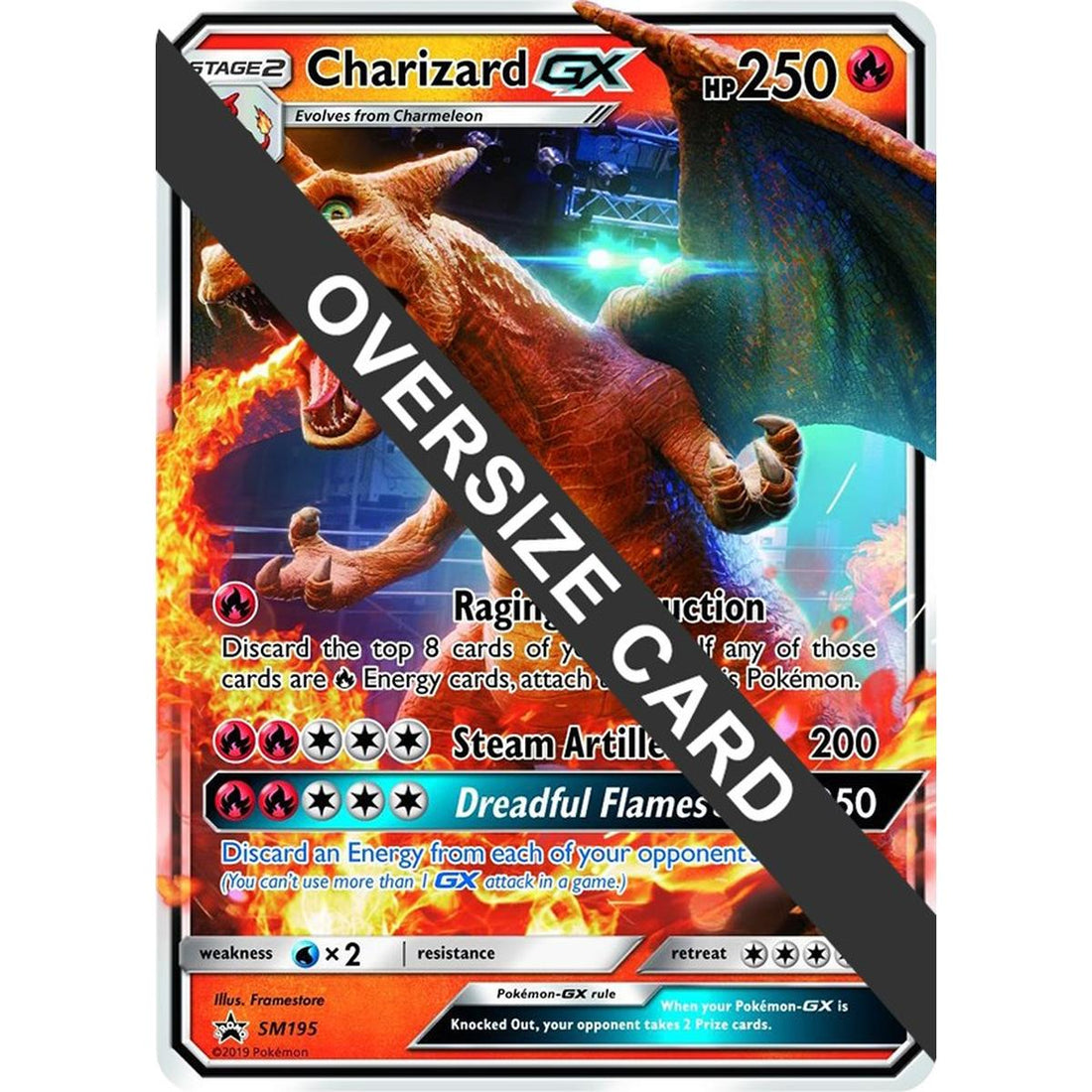 Charizard GX - SM195 (SM Black Star Promo)