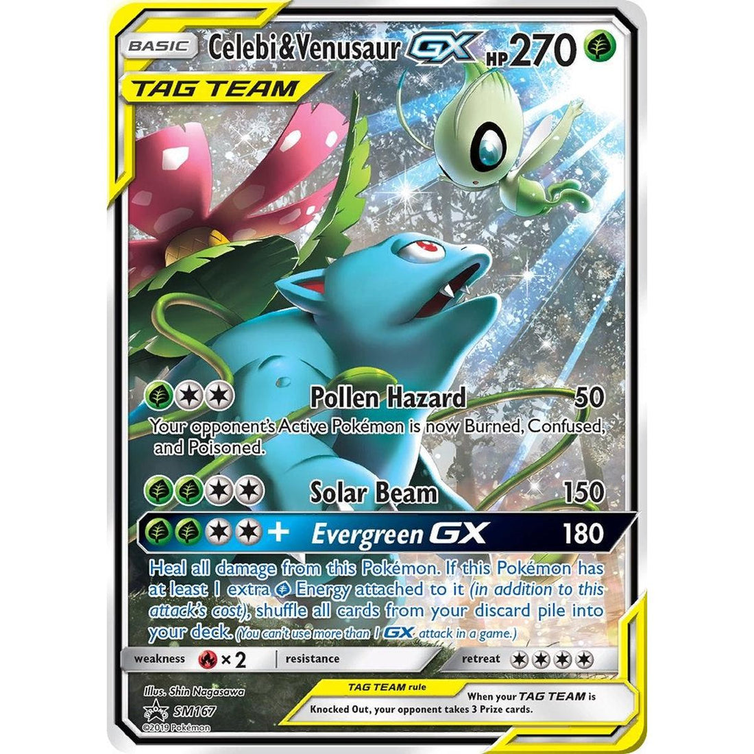 Celebi & Venusaur GX - SM167