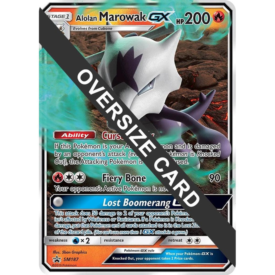 Alolan Marowak GX - SM187