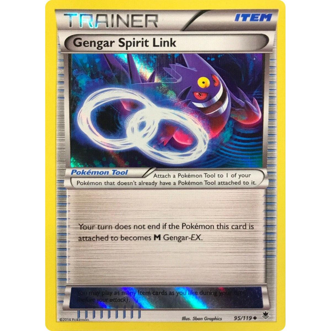 Gengar Spirit Link - 95/119 (Alternate Holo) (Gamestop Exclusive)