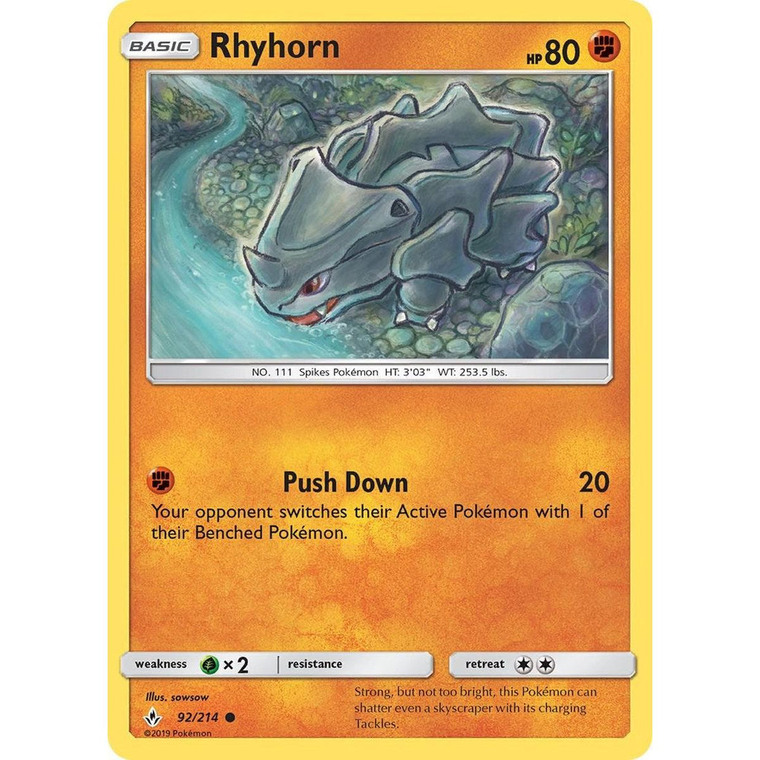 Rhyhorn (92)