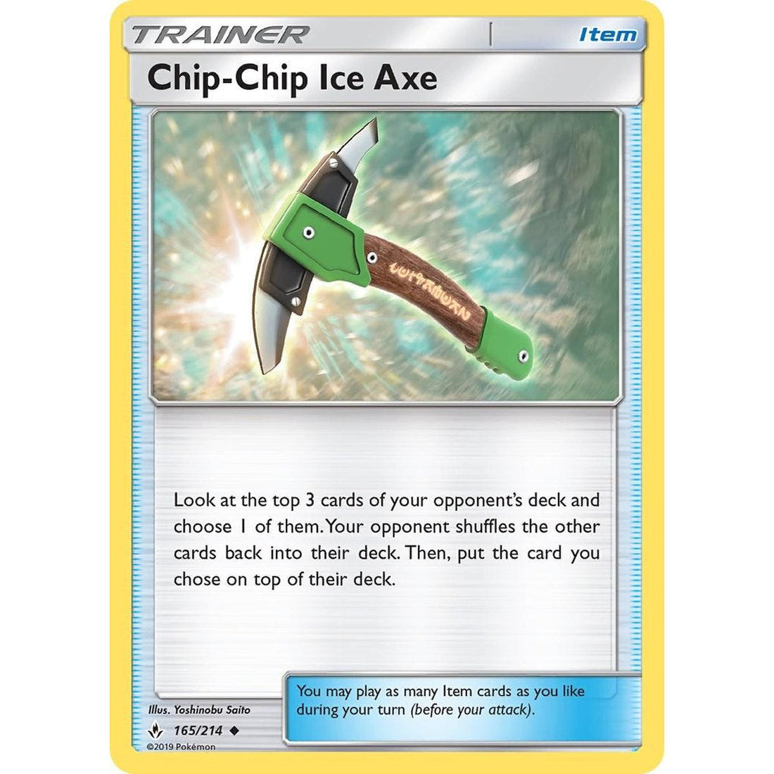 Chip-Chip Ice Axe