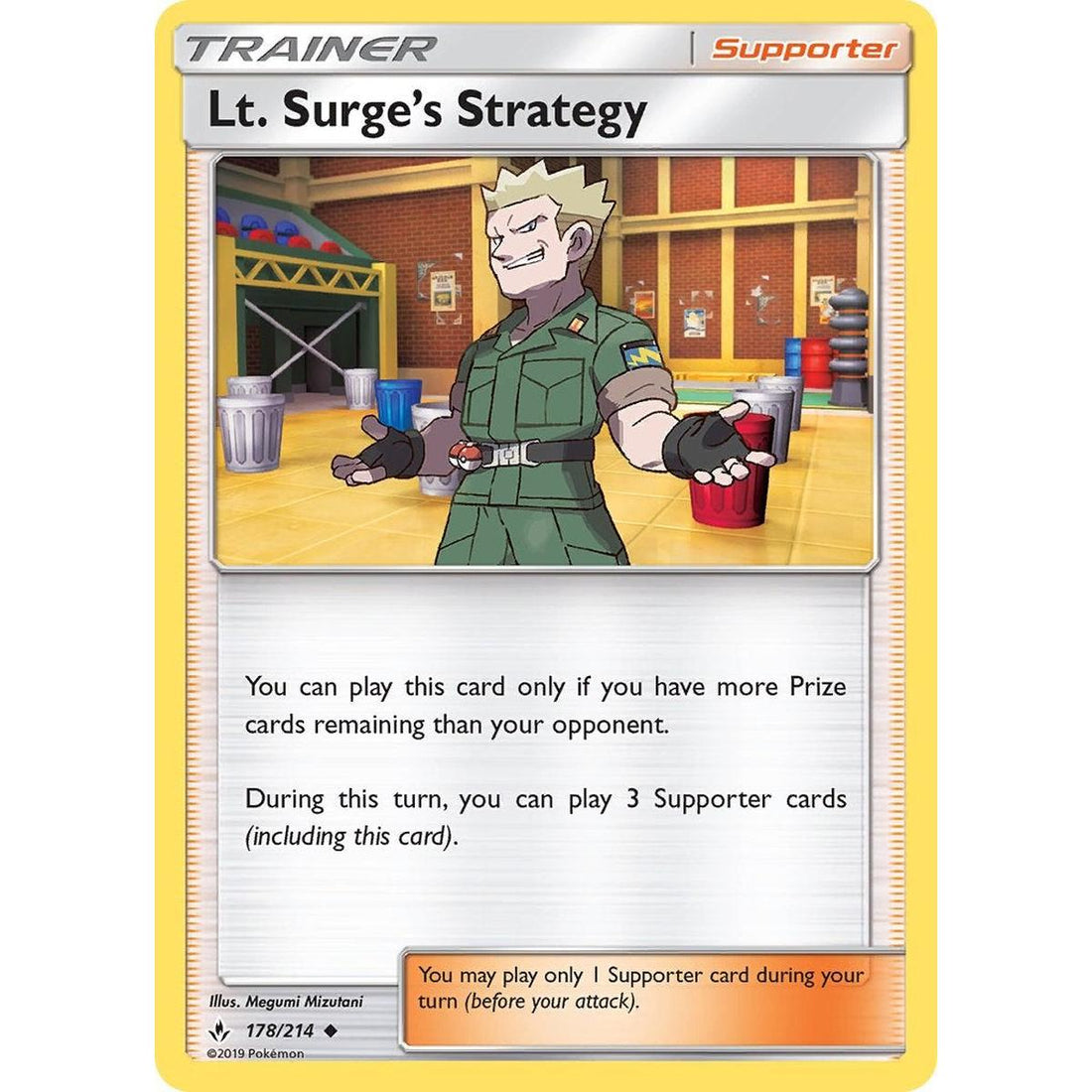 Lt. Surge's Strategy