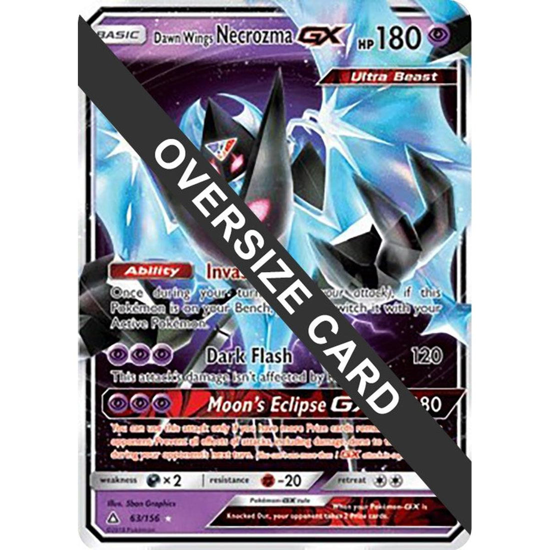Dawn Wings Necrozma GX - 63/156 (Ultra Prism)