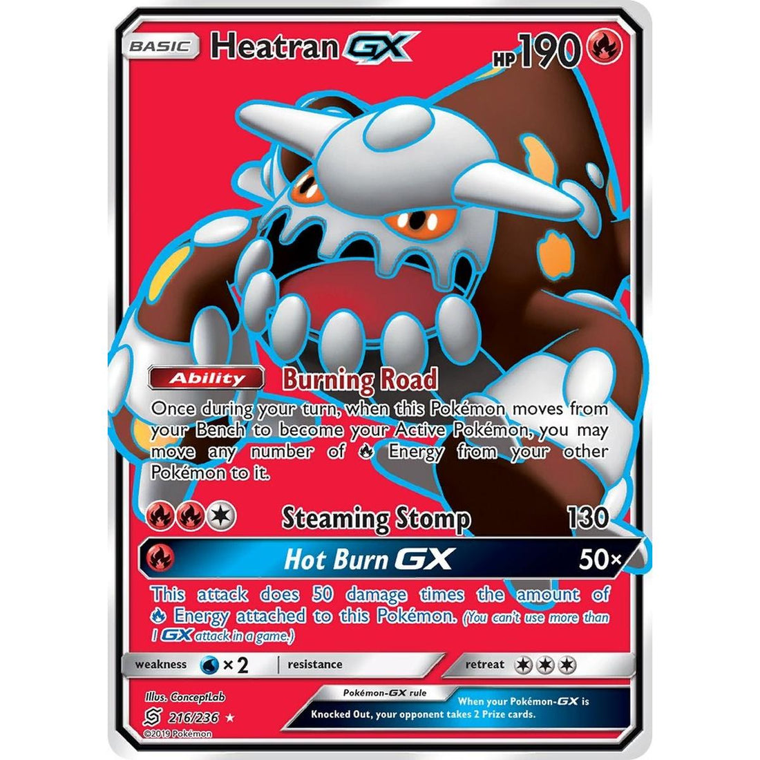 Heatran GX (Full Art)