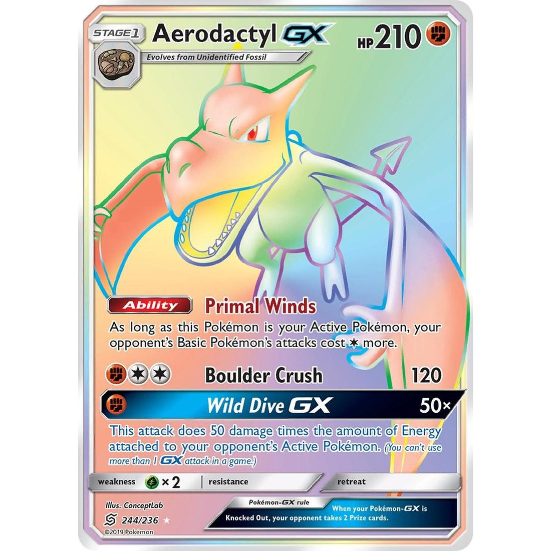 Aerodactyl GX (Secret)