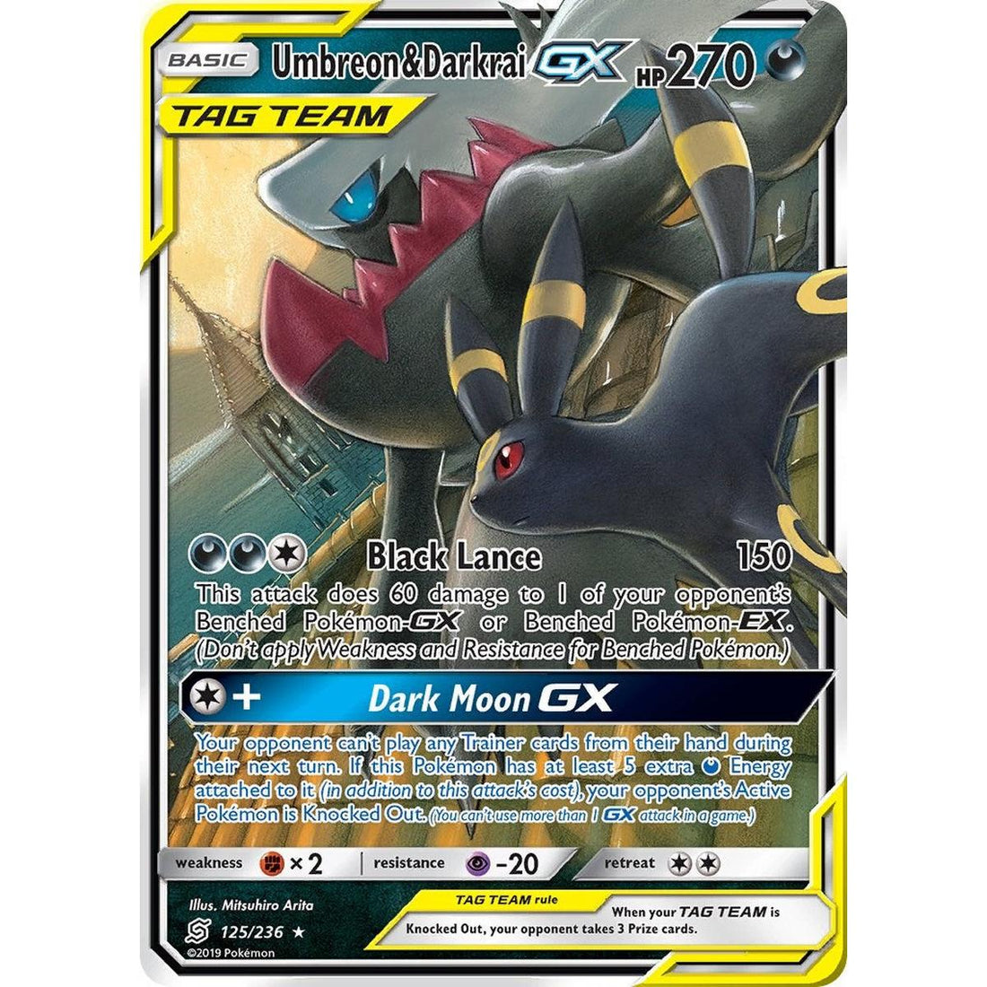 Umbreon & Darkrai GX