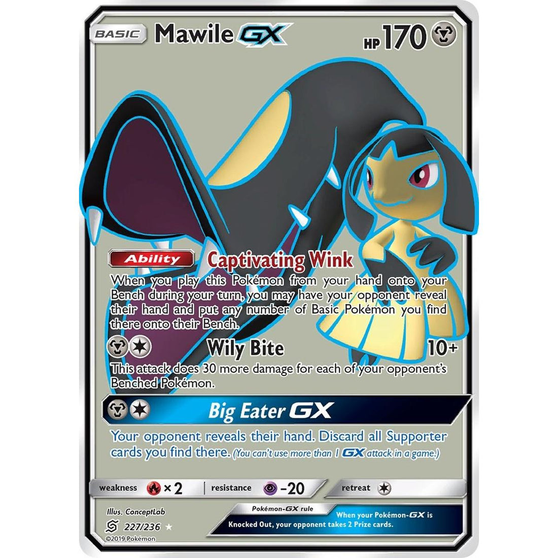 Mawile GX (Full Art)