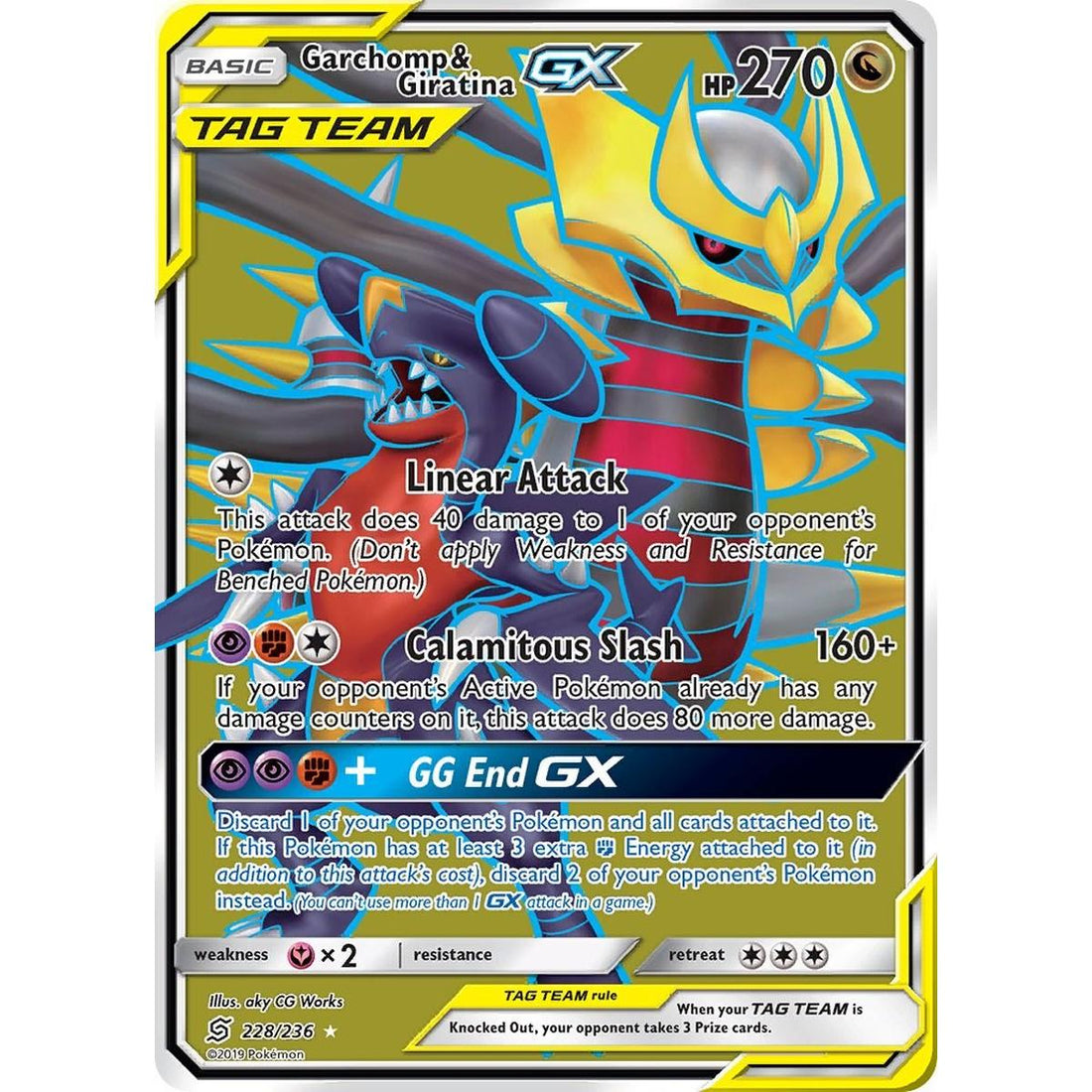Garchomp & Giratina GX (Full Art)