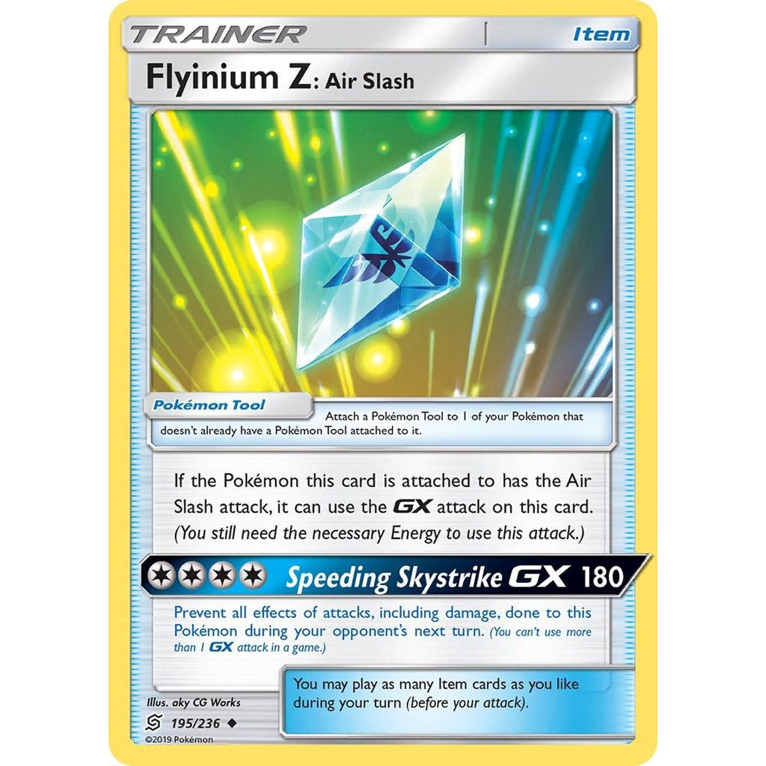 Flyinium Z: Air Slash
