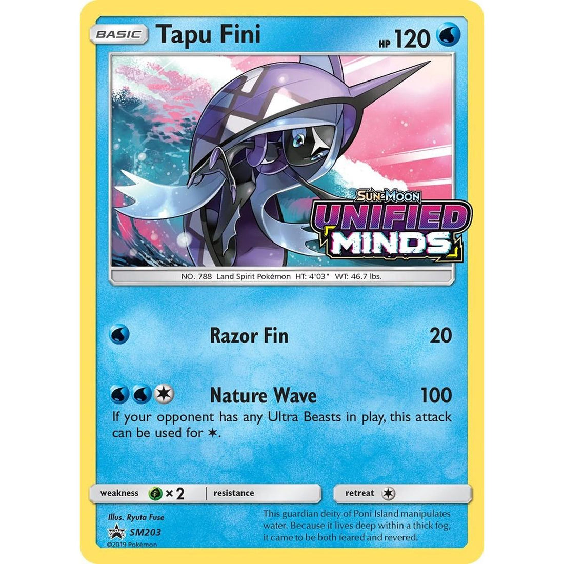 Tapu Fini - SM203 (Prerelease)