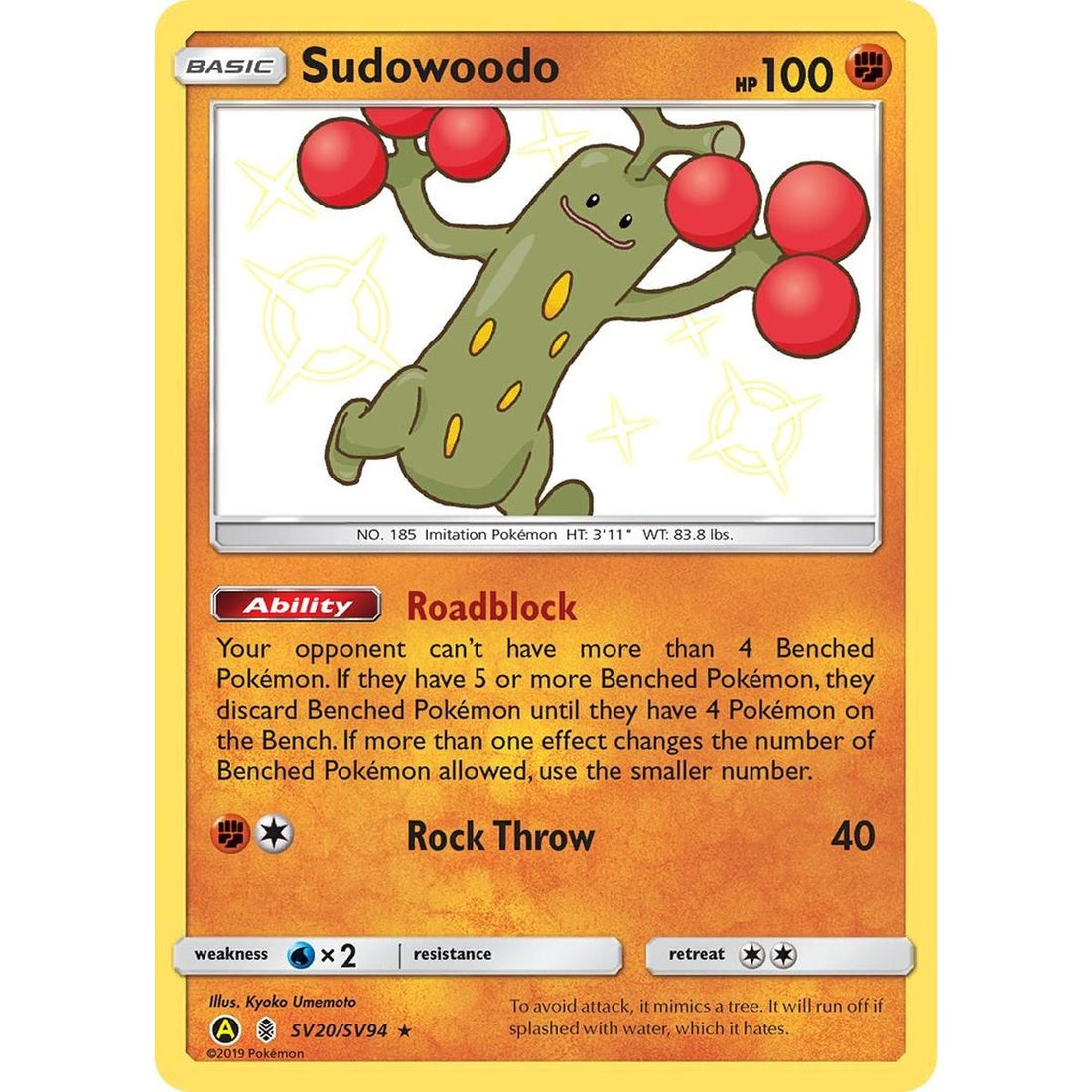 Sudowoodo