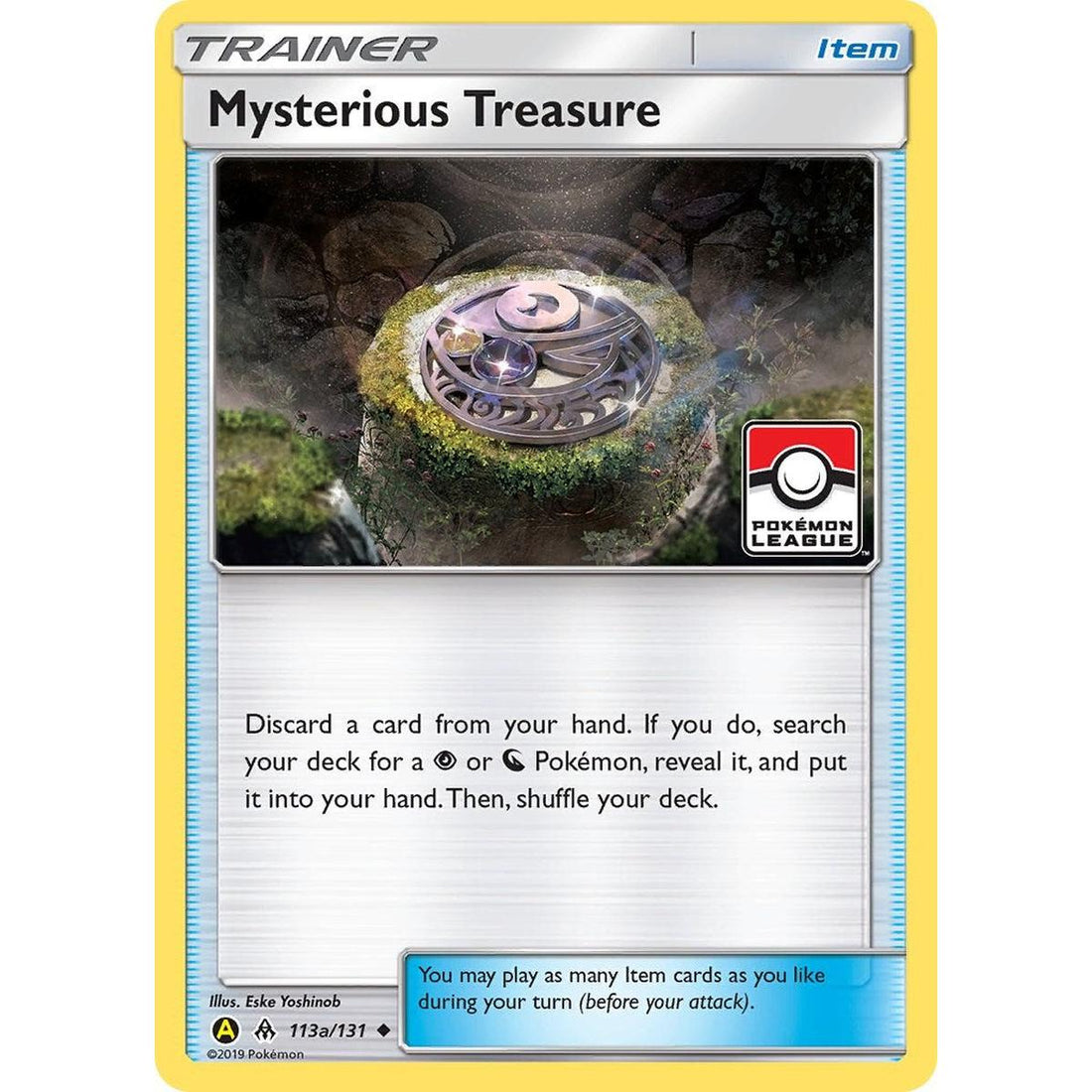 Mysterious Treasure - 113a/131 (Pokemon League)