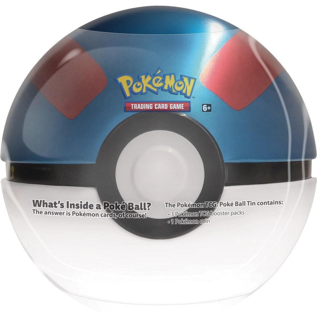 Pokemon - Poke Ball Tin - Great Ball