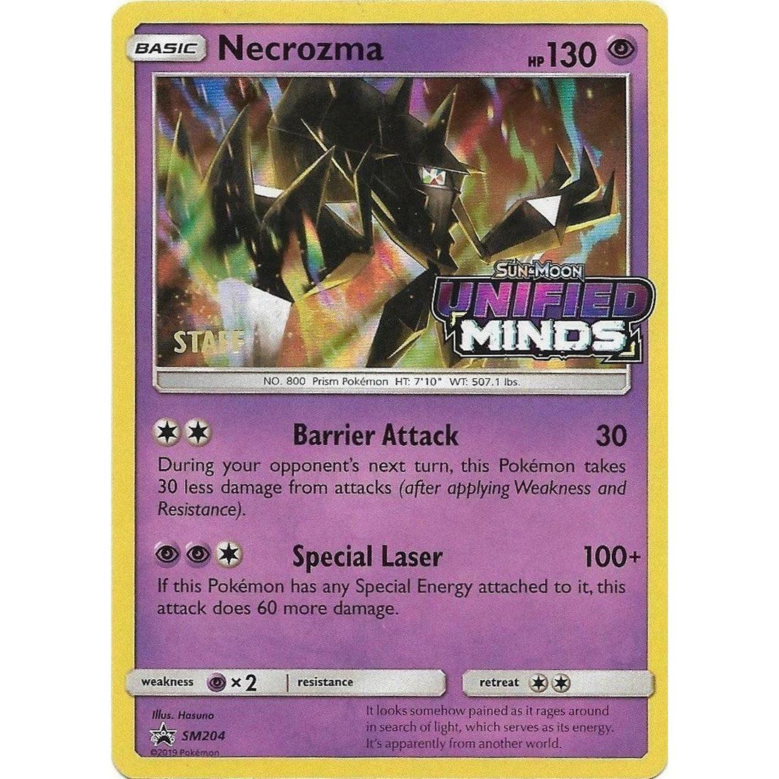 Necrozma - SM204 (Prerelease) [Staff]