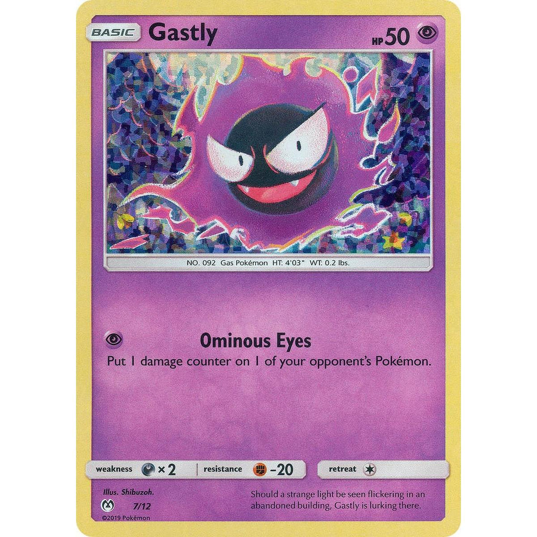 Gastly - 7/12