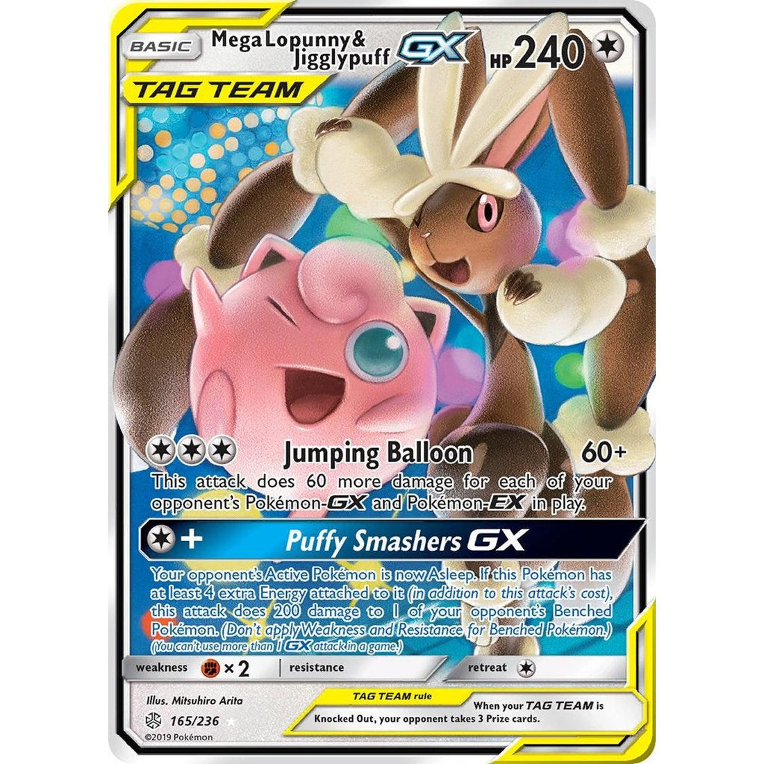 Mega Lopunny & Jigglypuff GX