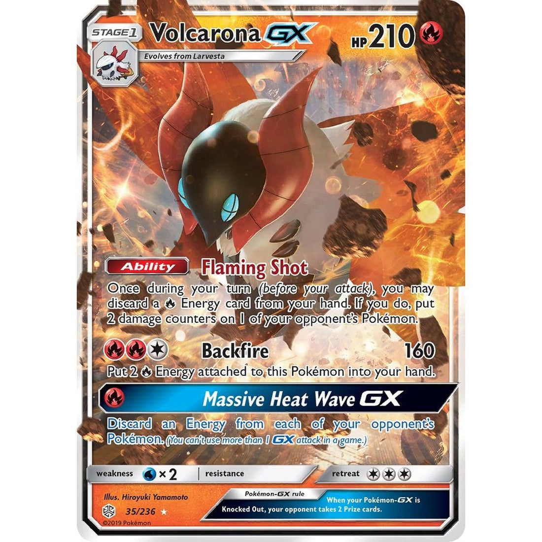 Volcarona GX