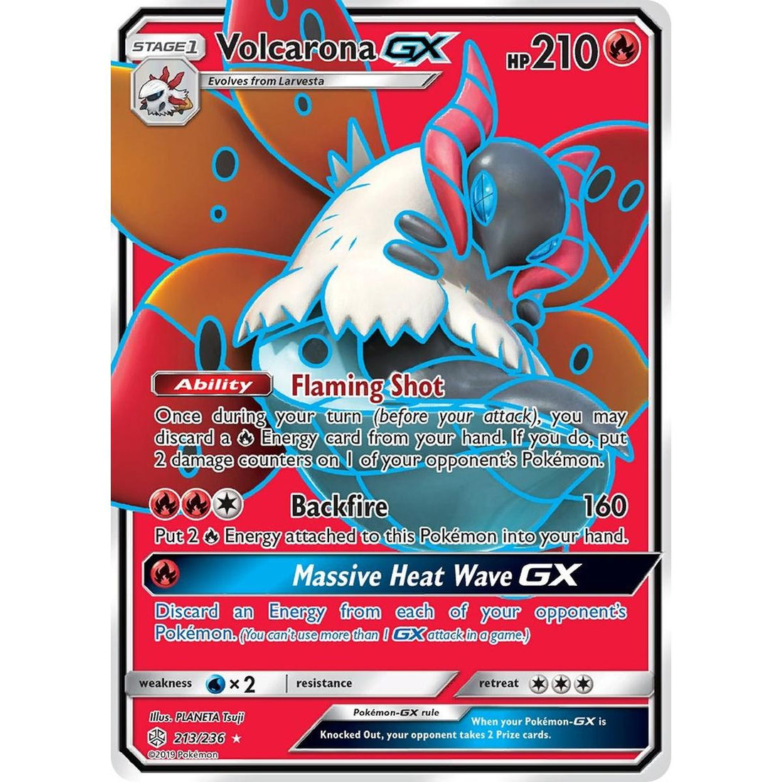 Volcarona GX (Full Art)