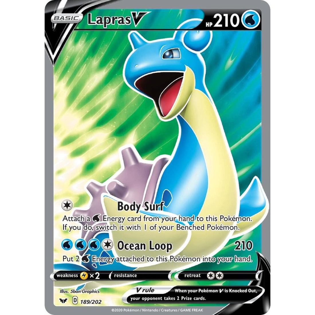 Lapras V (Full Art)