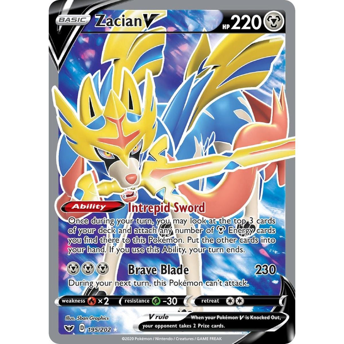 Zacian V (Full Art)