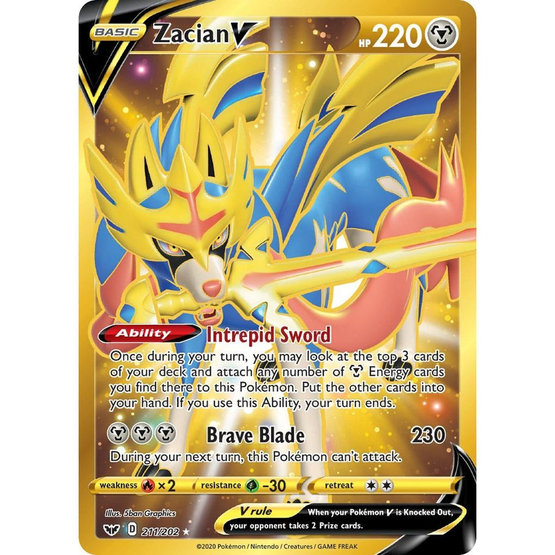 Zacian V (Secret)