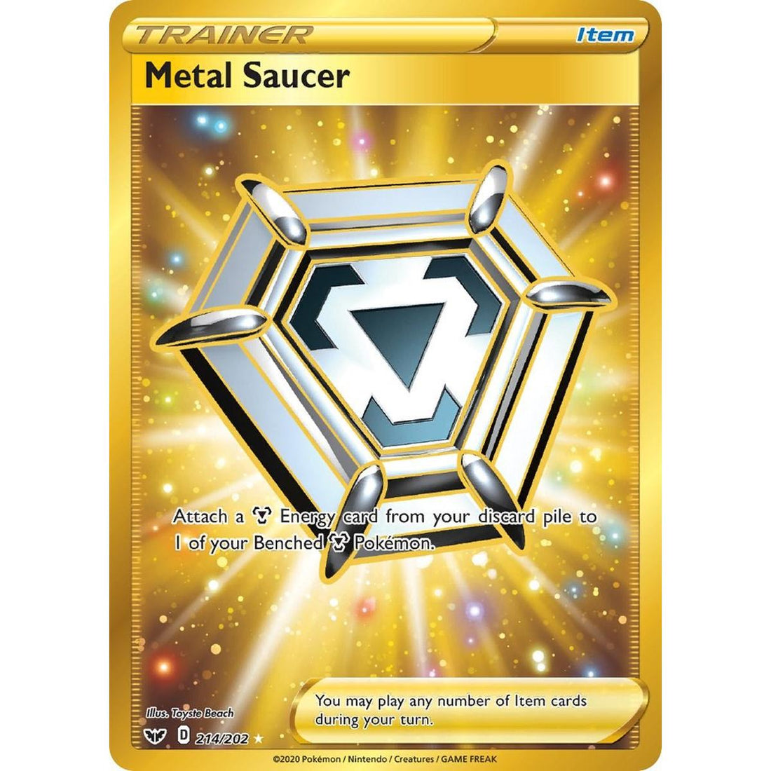 Metal Saucer (Secret)