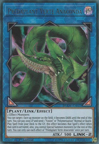 Predaplant Verte Anaconda