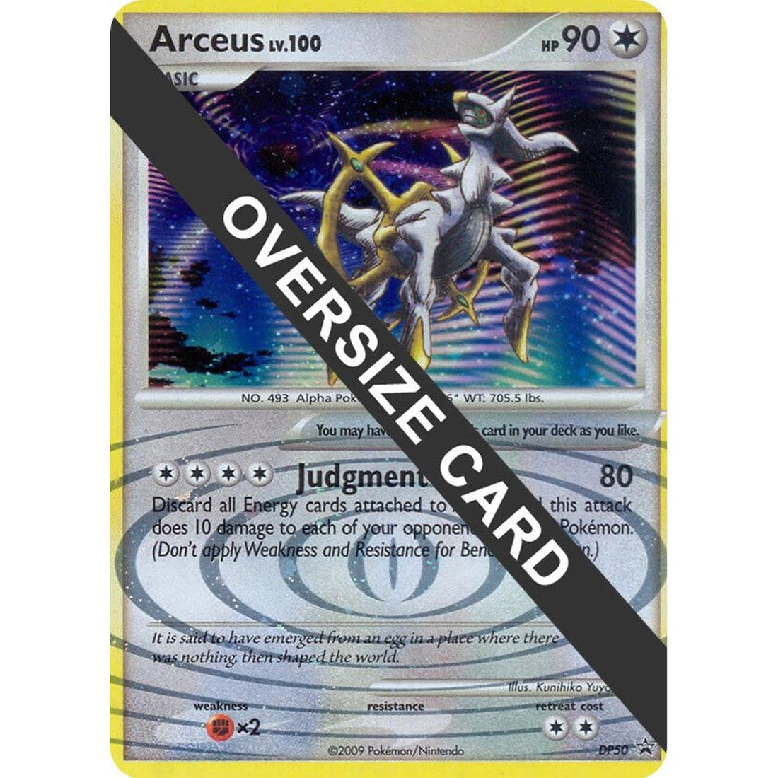 Arceus - DP50 (DP Black Star Promos)