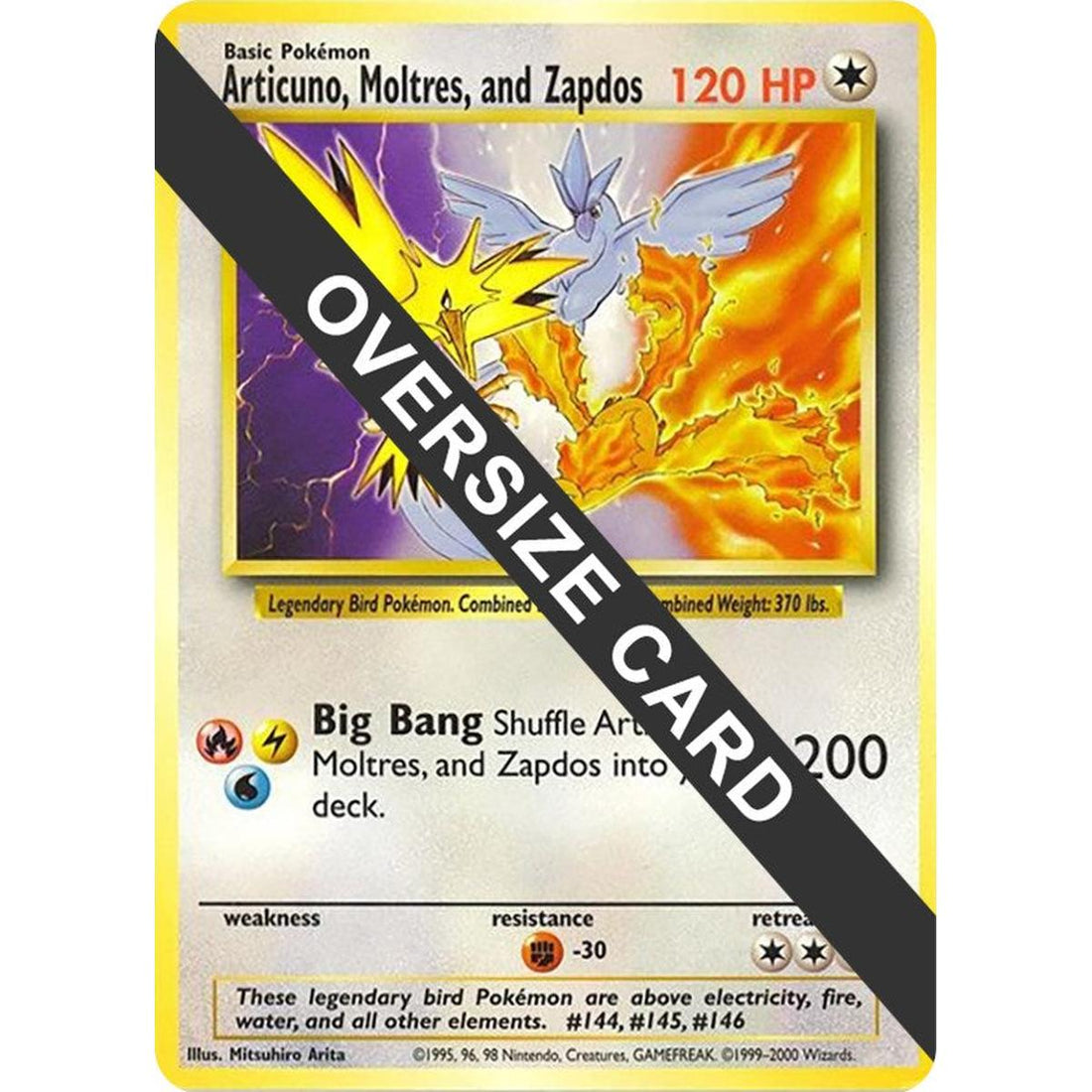 Articuno, Moltres, and Zapdos (Warner Bros. Promo)