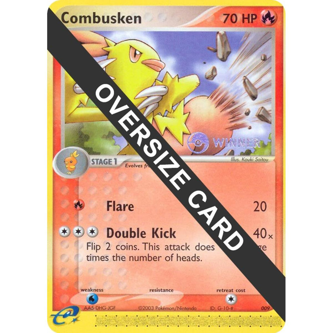 Combusken - 009 (Nintendo Black Star Promo)