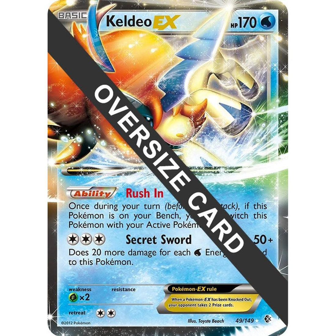 Keldeo EX - 49/99
