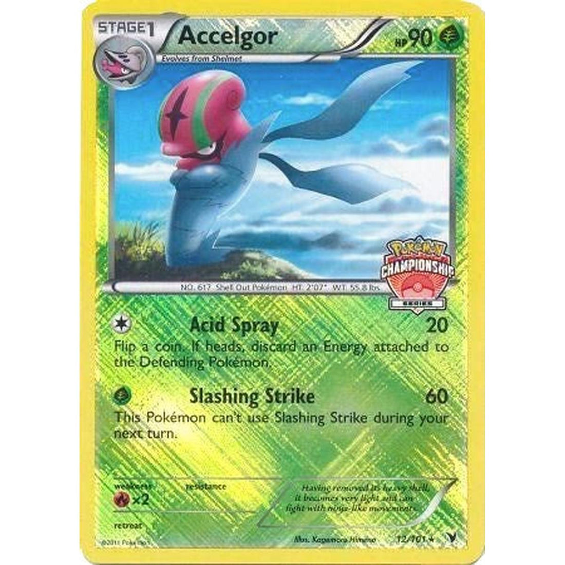 Accelgor - 12/101 (Championship Series)