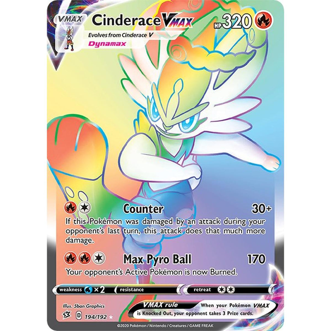 Cinderace VMAX (Secret)