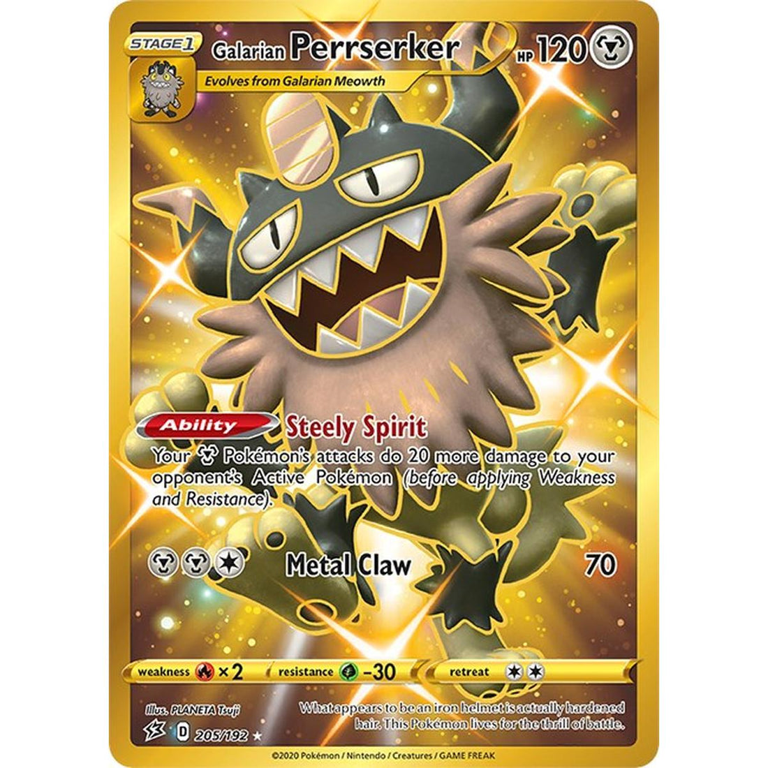 Galarian Perrserker (Secret)