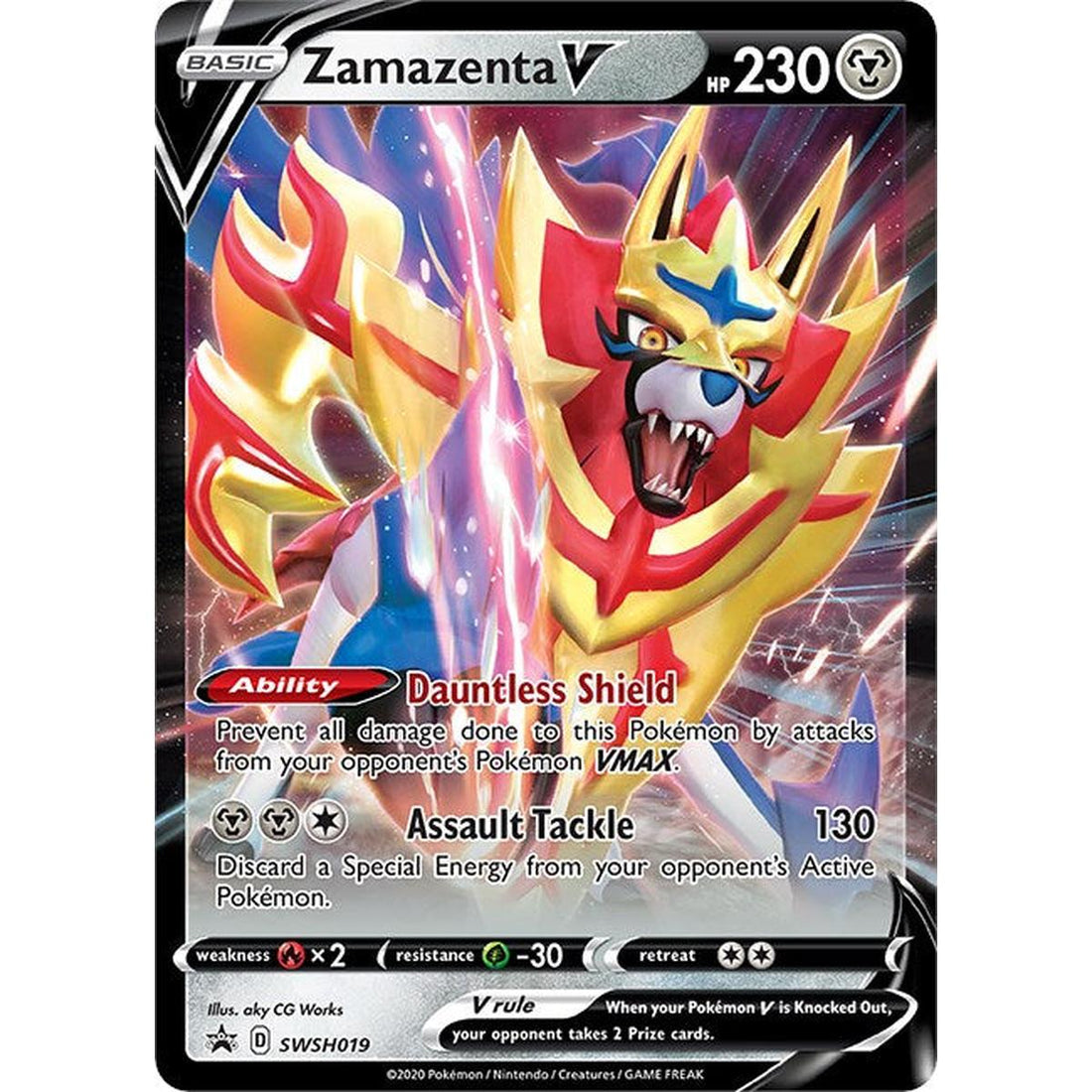 Zamazenta V - SWSH019