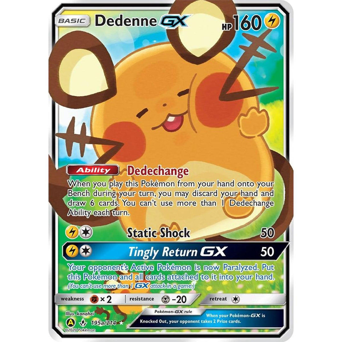 Dedenne GX - 195a/214