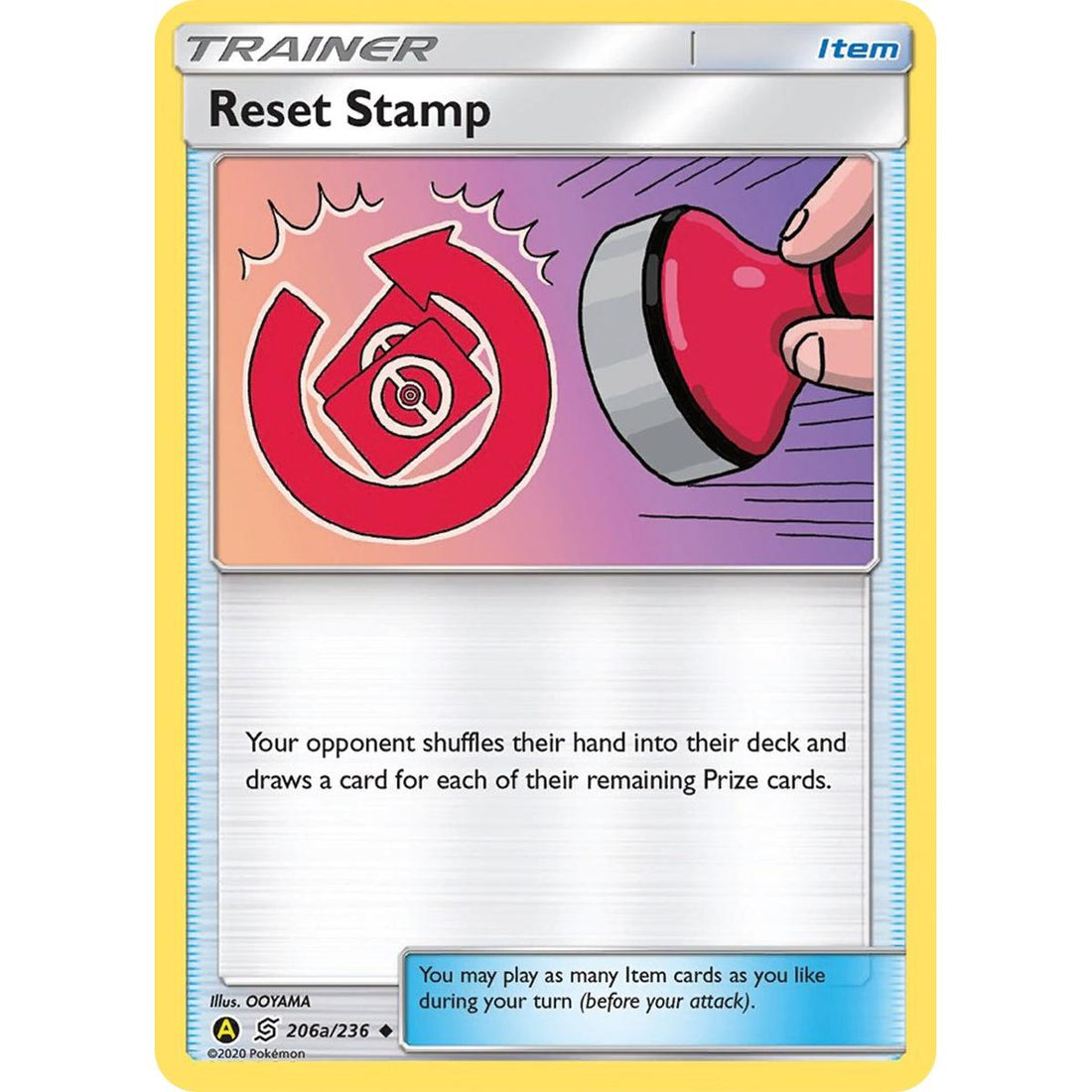 Reset Stamp - 206a/236