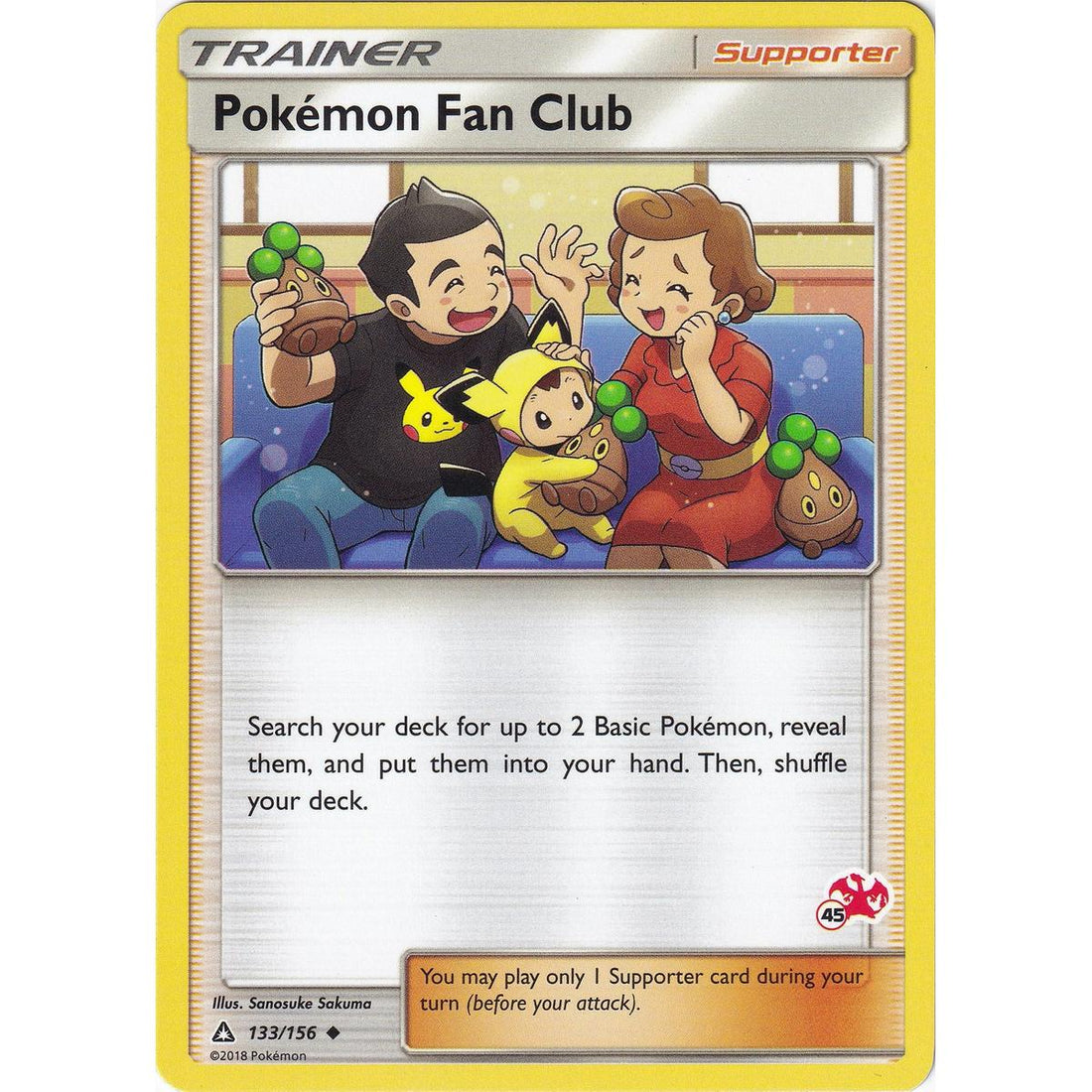 Pokemon Fan Club - 133/156 (#45 Charizard Stamped)
